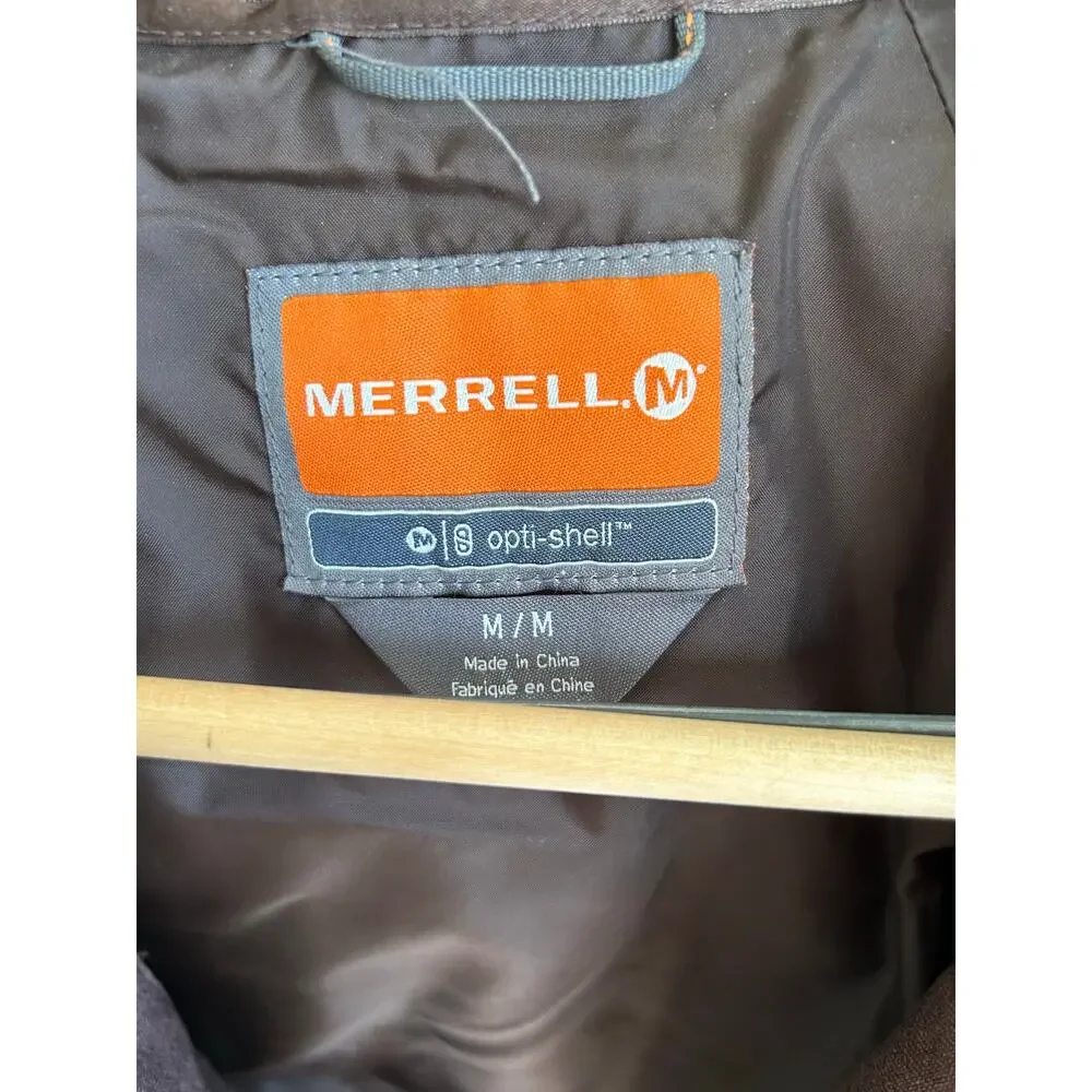 Merrell Women's Medium Opti-Shell Parka Jacket Purple Excellent